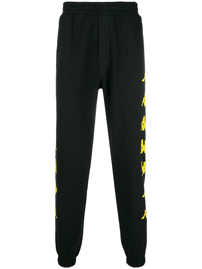 PAURA X KAPPA side logo band track pants