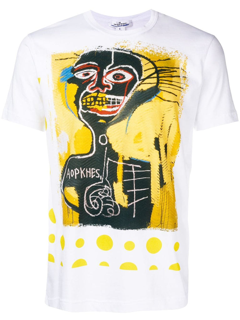 Comme des Garçons x Jean-Michel Basquiat graphic print T-shirt