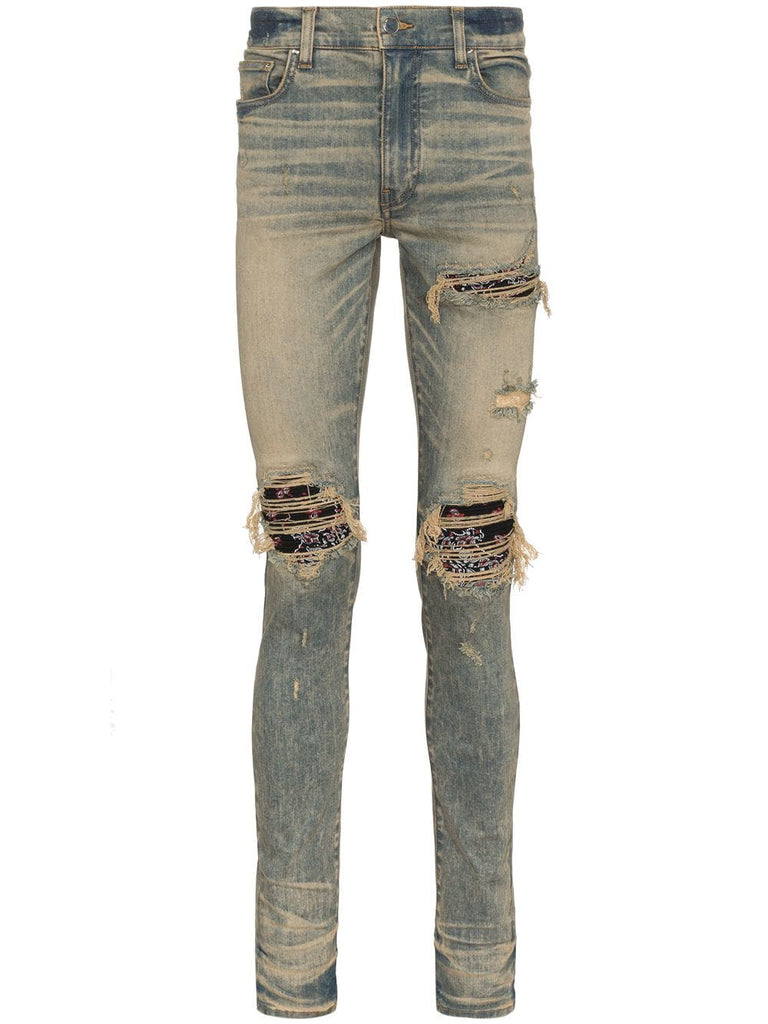 MX1 bandana skinny jeans