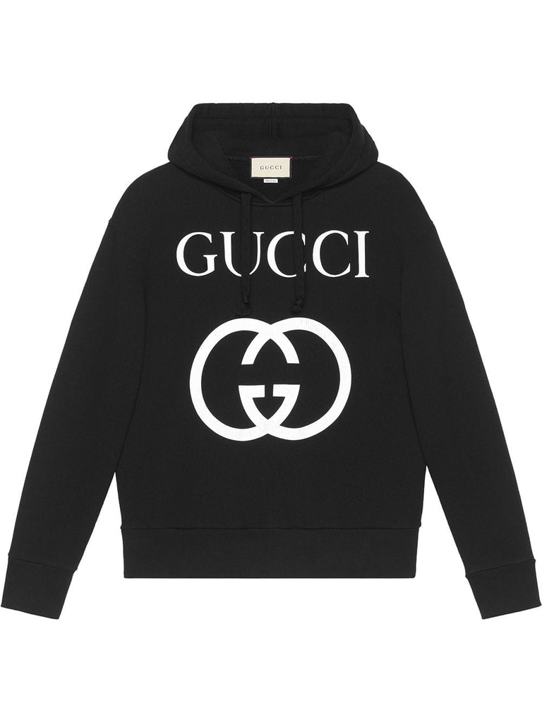 Hooded sweatshirt with Interlocking G