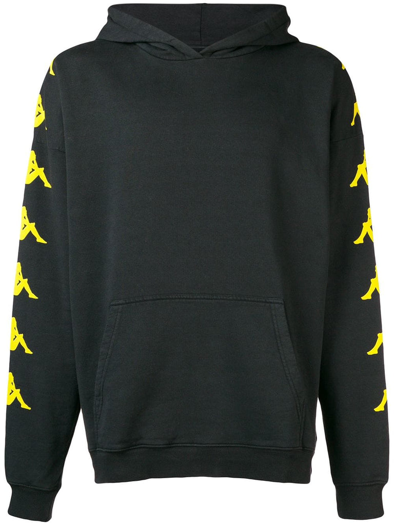 DANILO PAURA X KAPPA logo sleeve hoodie