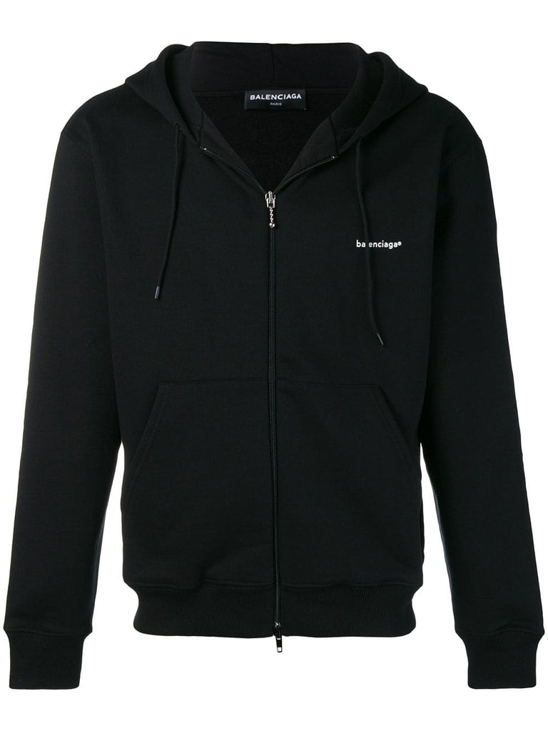 zip-up hoodie