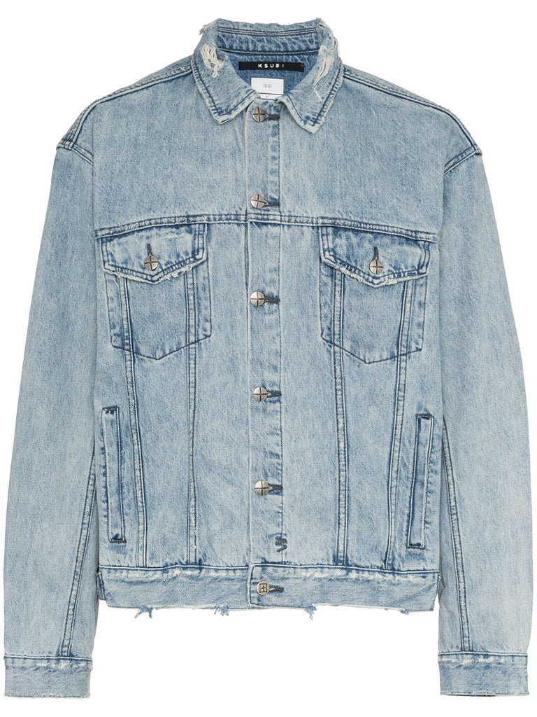 Oh G distressed denim jacket