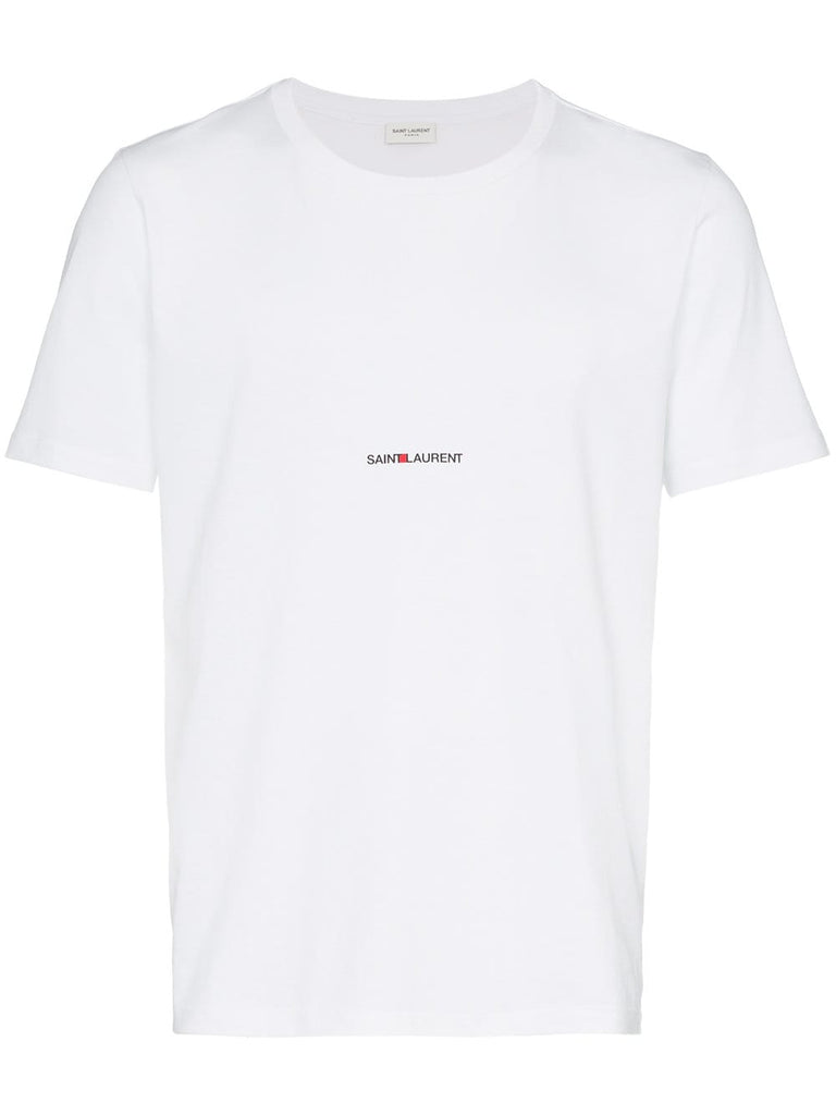 saint laurent logo tshirt