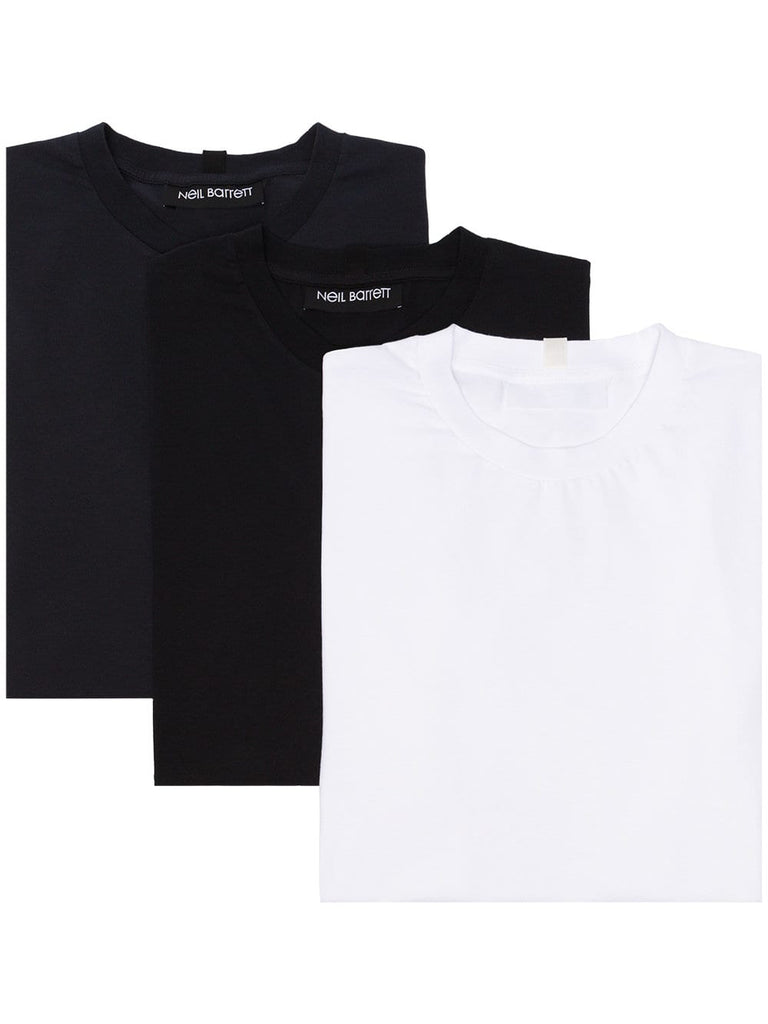 crew neck short sleeve t-shirt pack