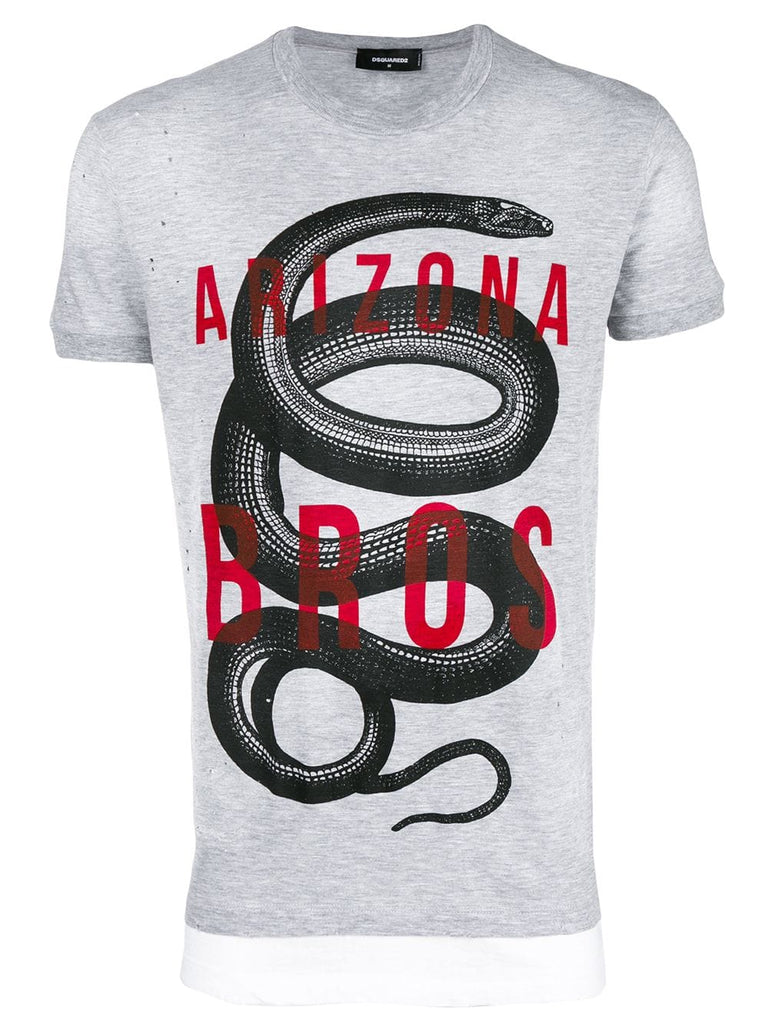 snake motif T-shirt