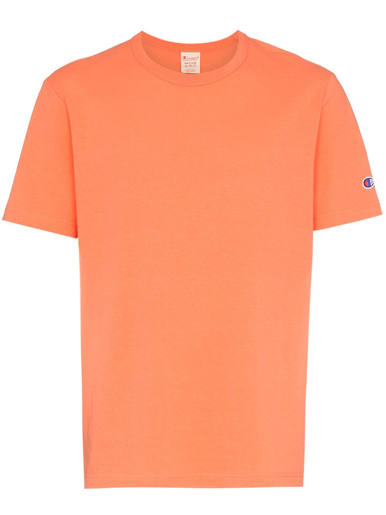 orange reverse weave tshirt