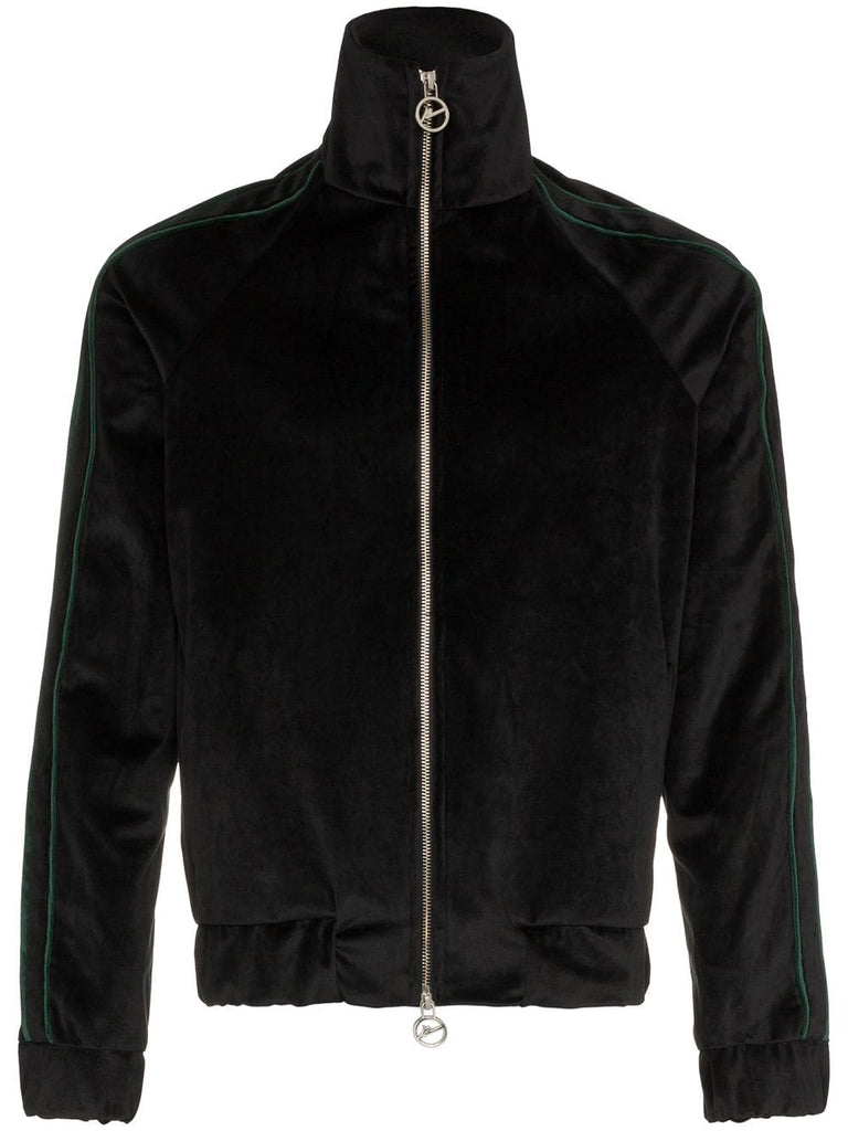 grove court velour track jacket