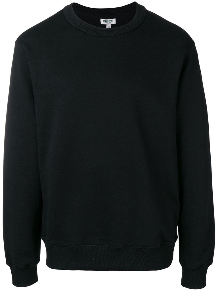 rear-logo long sleeve sweatshirt