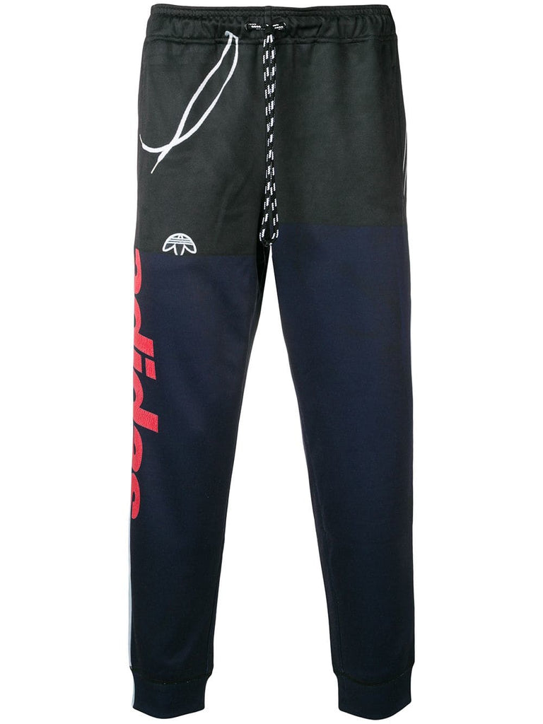 side-panelled track pants