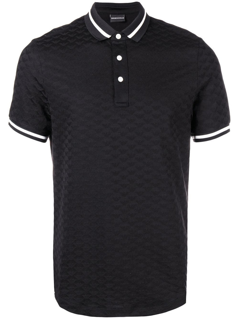 short-sleeve polo top