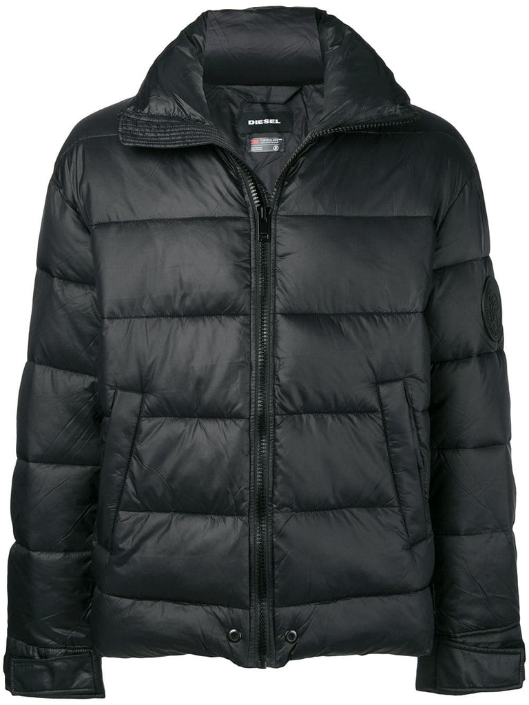 padded puffer coat