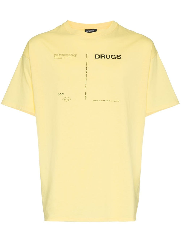 Drugs crew neck t-shirt