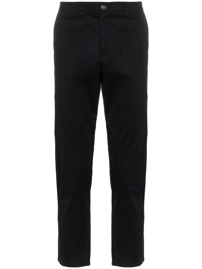 side stripe chino trousers