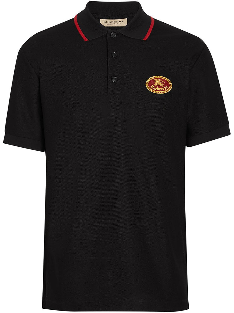 Archive Logo Cotton Piqué Polo Shirt