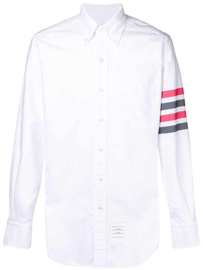 striped sleeved shirt