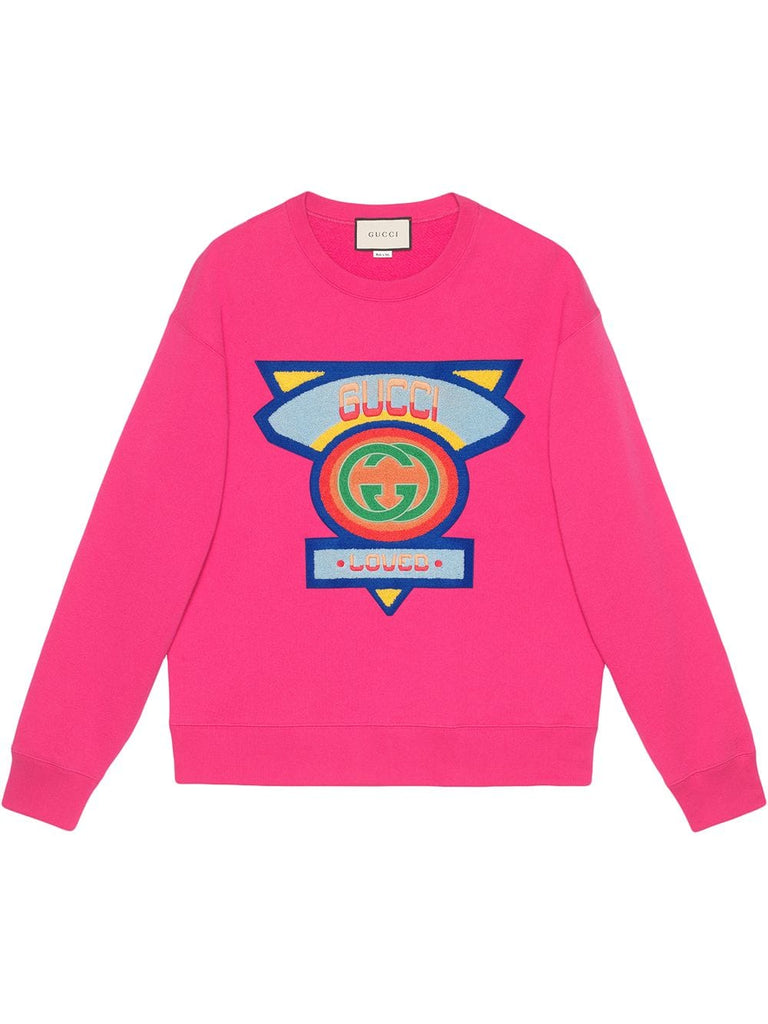 Sweatshirt with Gucci '80s patch