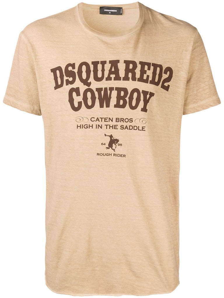 Cowboy print T-shirt