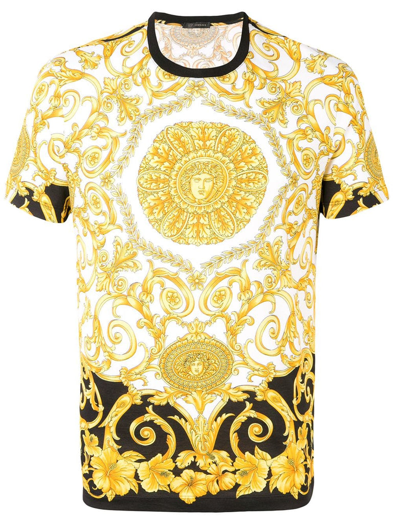 baroque print T-shirt