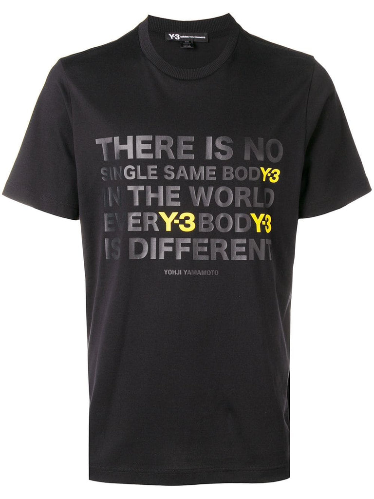 tonal slogan T-shirt