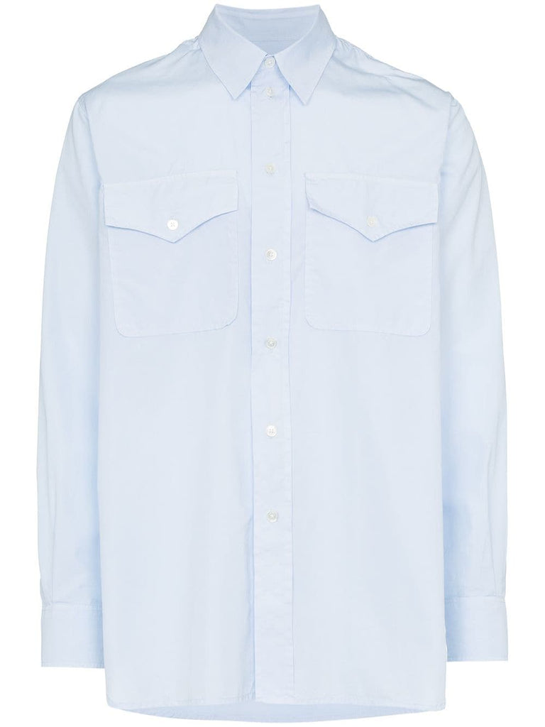 Xplor long sleeve cotton shirt