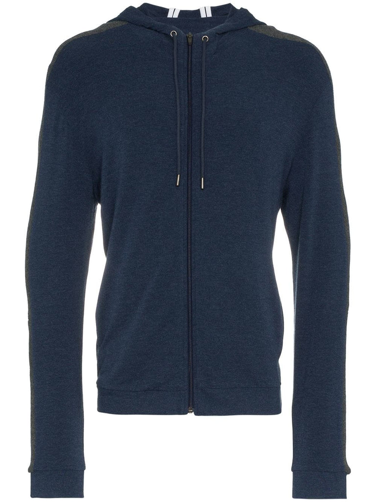 HD long sleeve cashmere blend hoodie