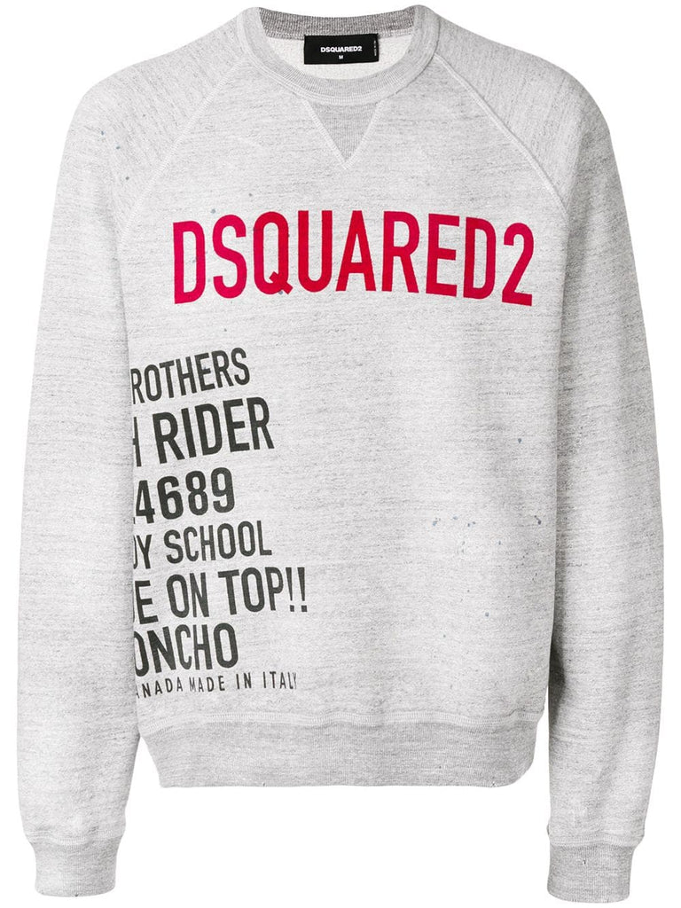 branded sweatshirt