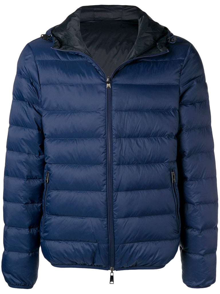 front zip padded jacket