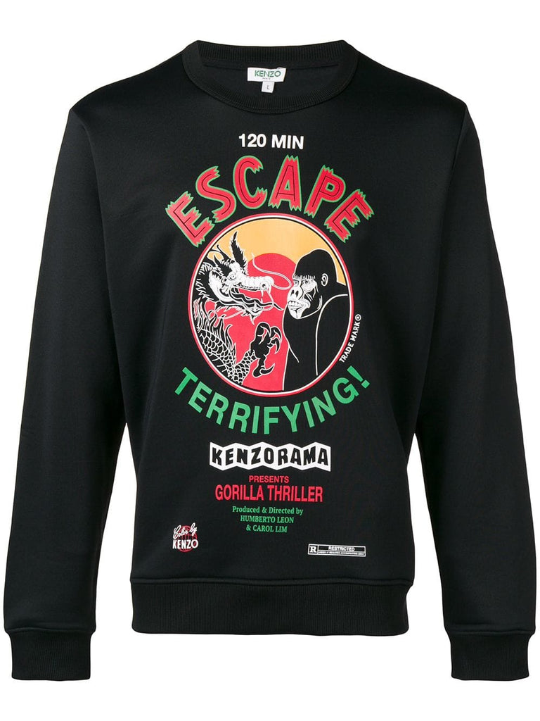 Escape round neck sweatshirt