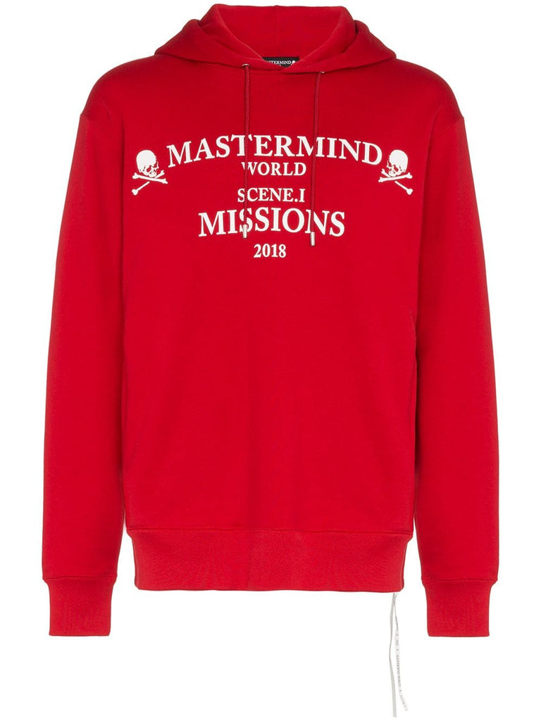 missions logo cotton hoodie