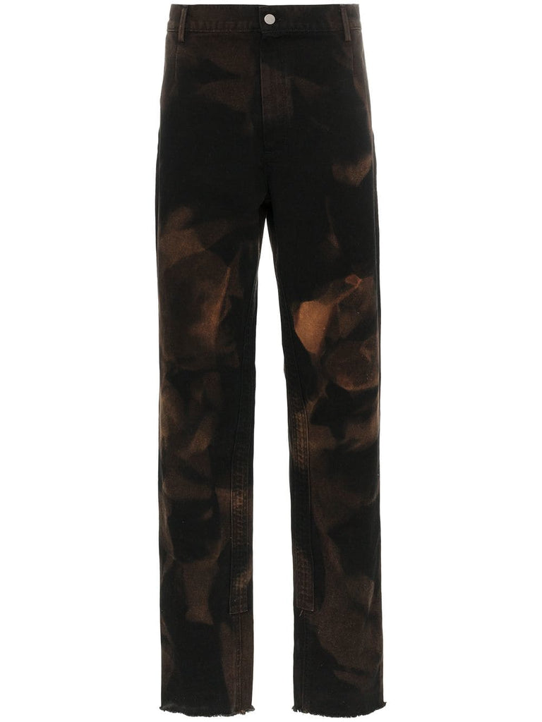 bleach canvas work pants