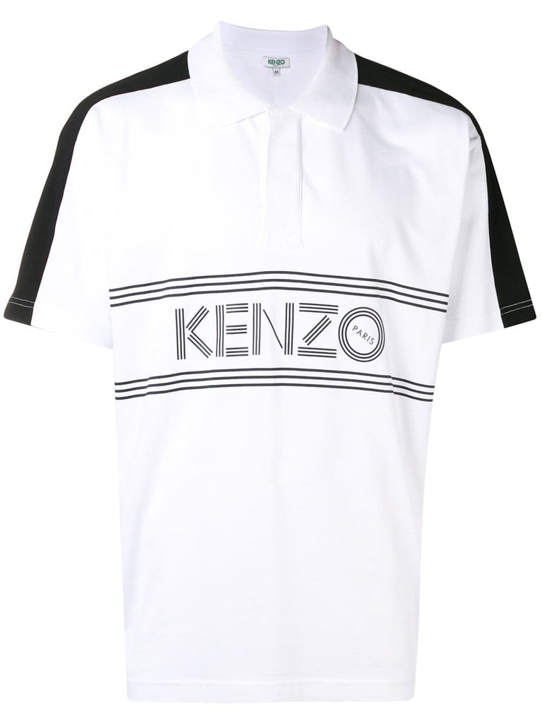 front-logo polo shirt