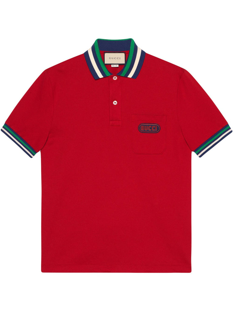 Polo with Gucci patch