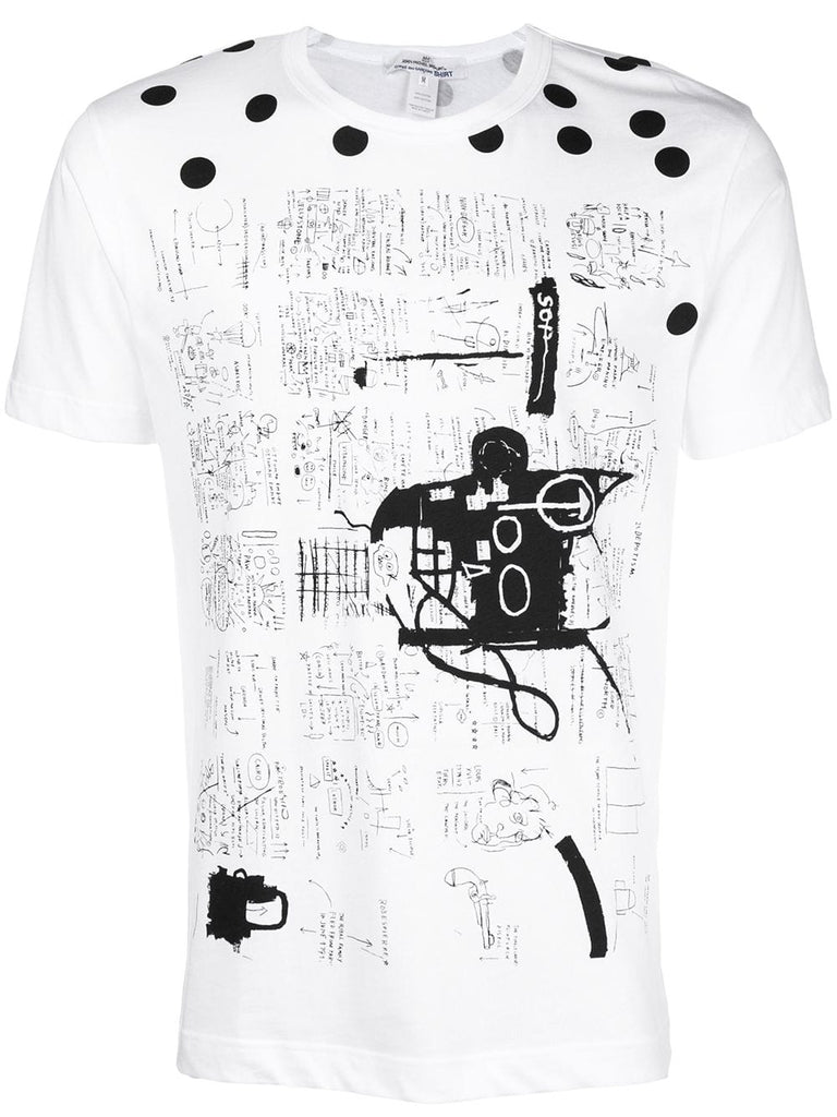 Comme des Garçons x Jean-Michel Basquiat printed T-shirt