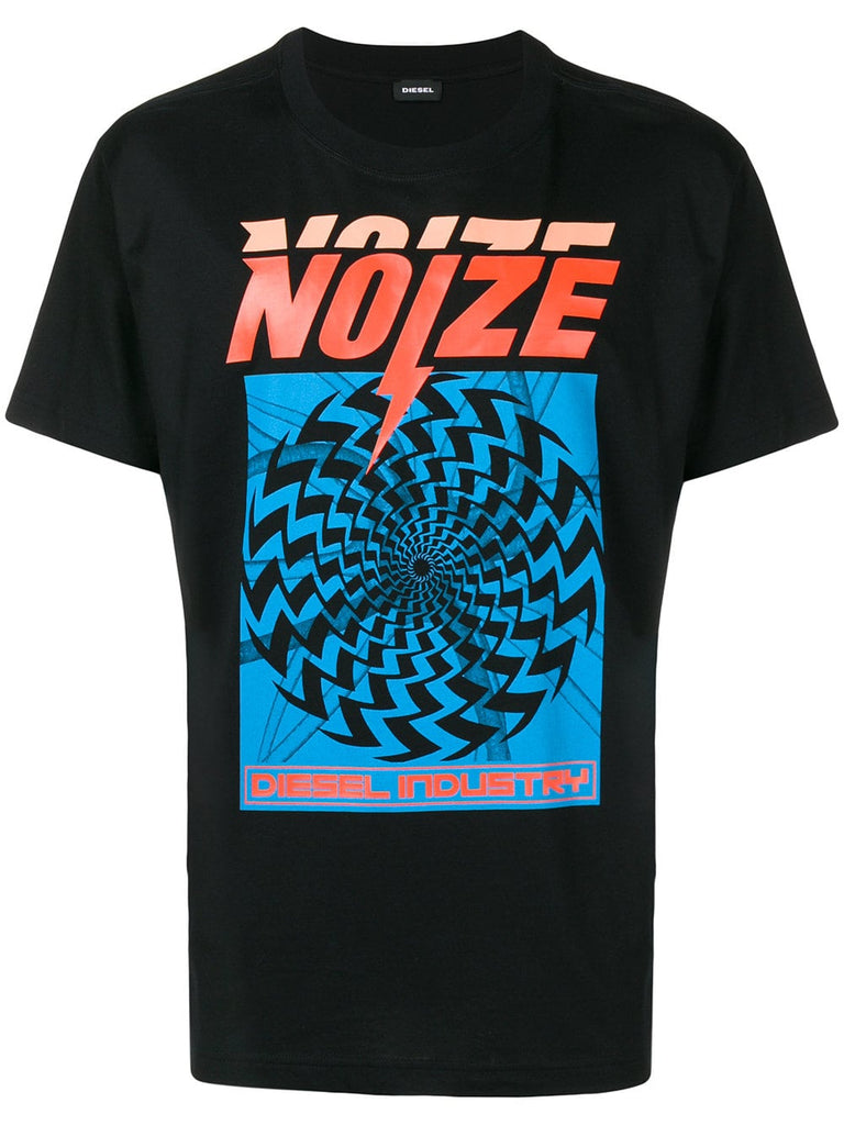 psychedelic graphic T-shirt