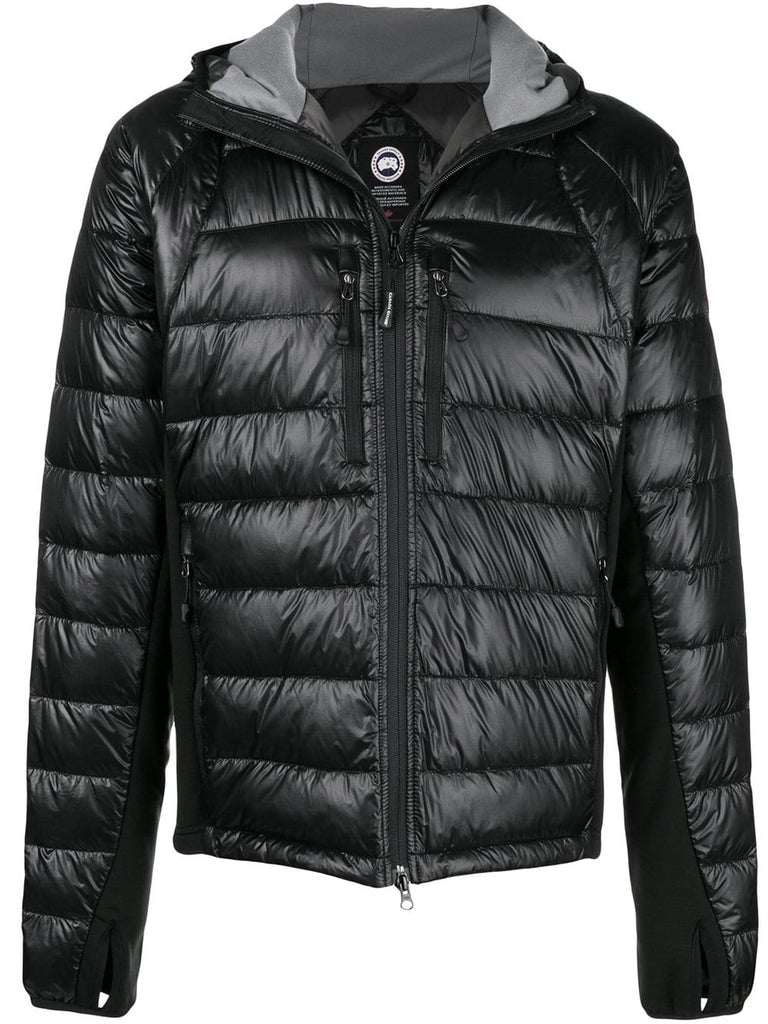 hooded padded jacket