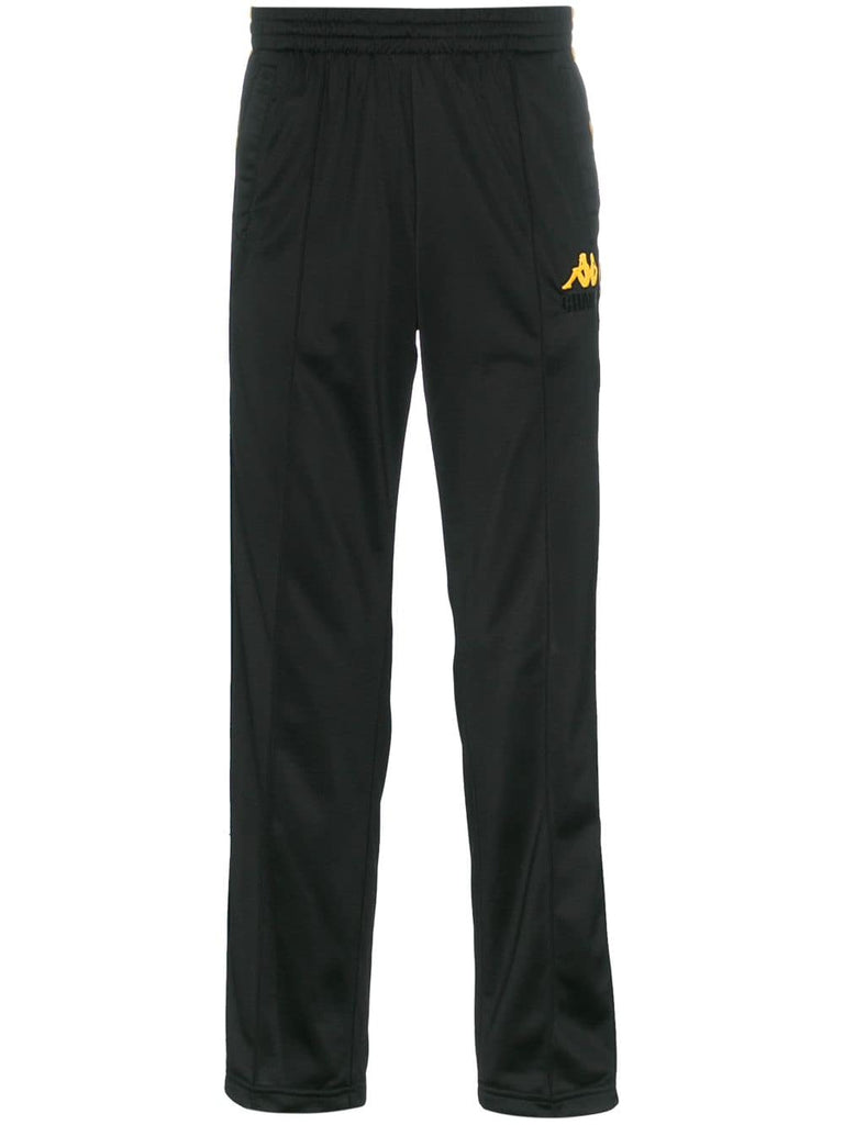 x Kappa logo embroidered and side panel sweatpants