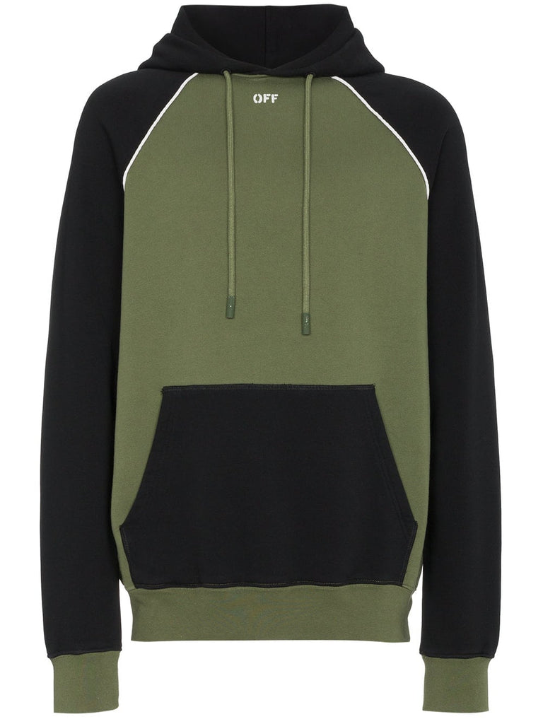 x Browns black and green arrow print hoodie