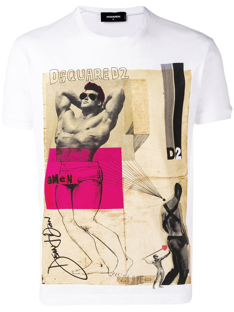 graphic print T-shirt