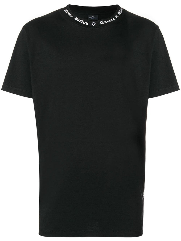 logo trim T-shirt