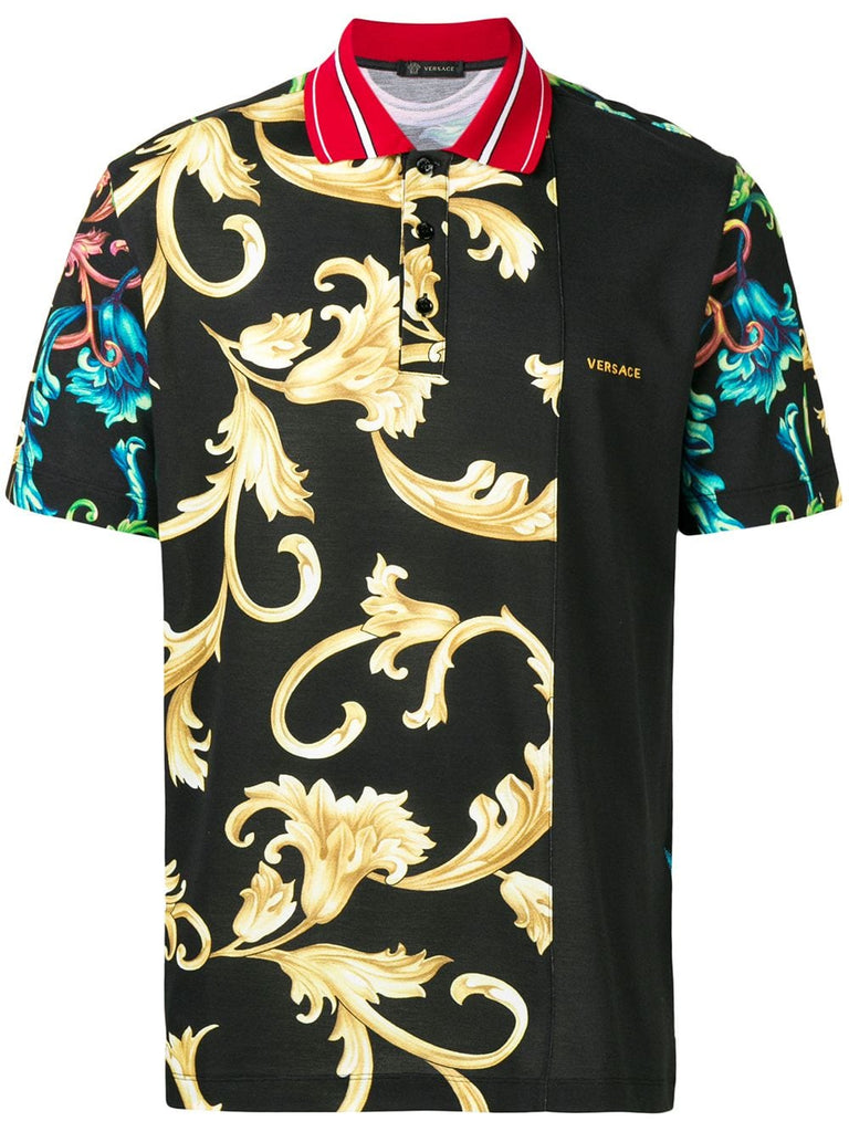 Acid Baroque polo shirt