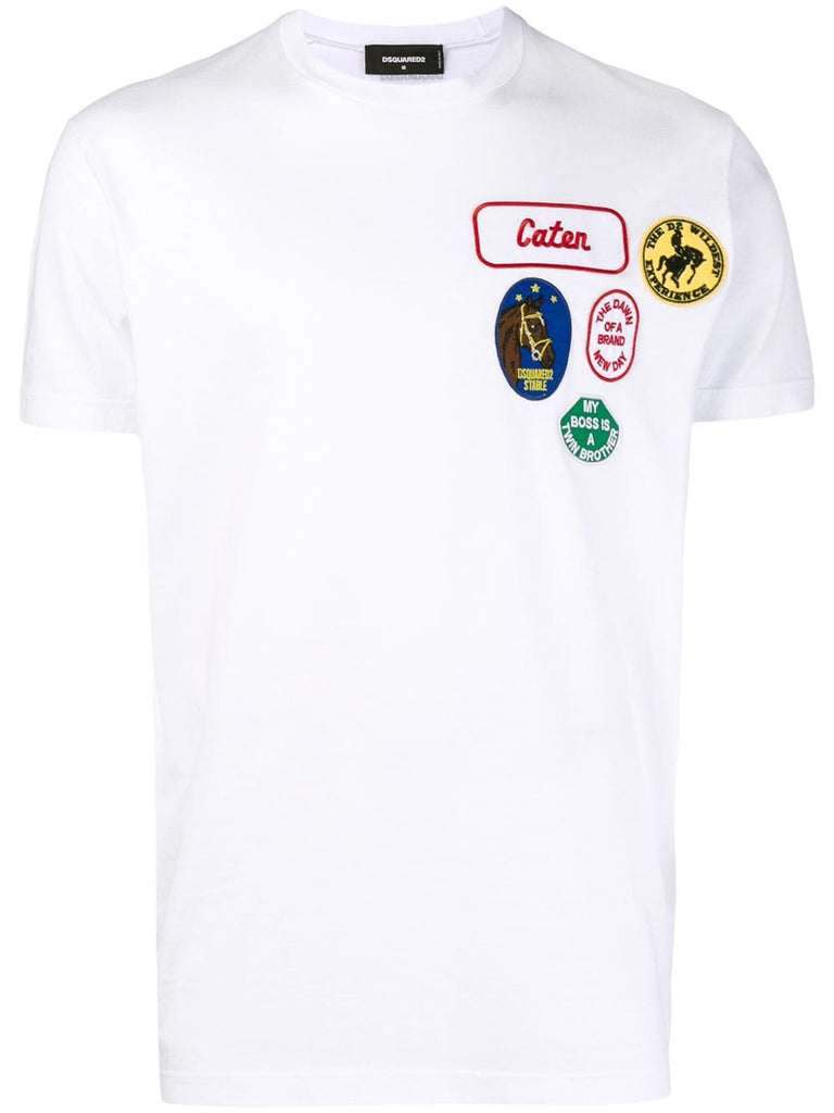 Caten patch T-shirt