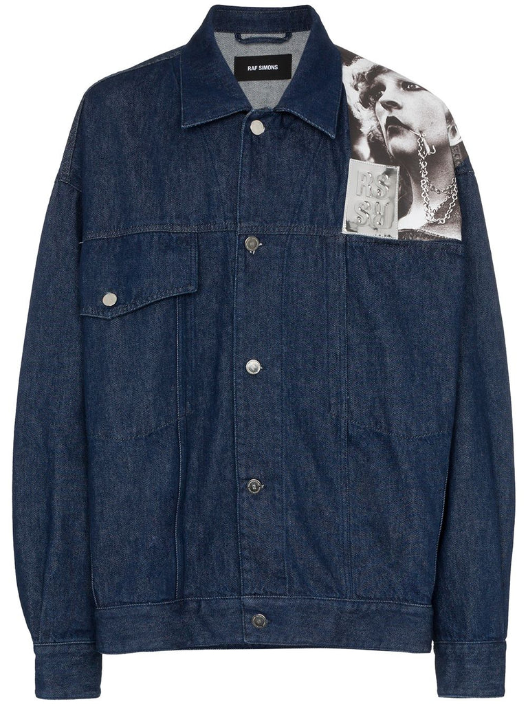 punkette oversized denim jacket