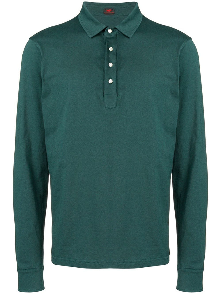 long sleeve polo shirt