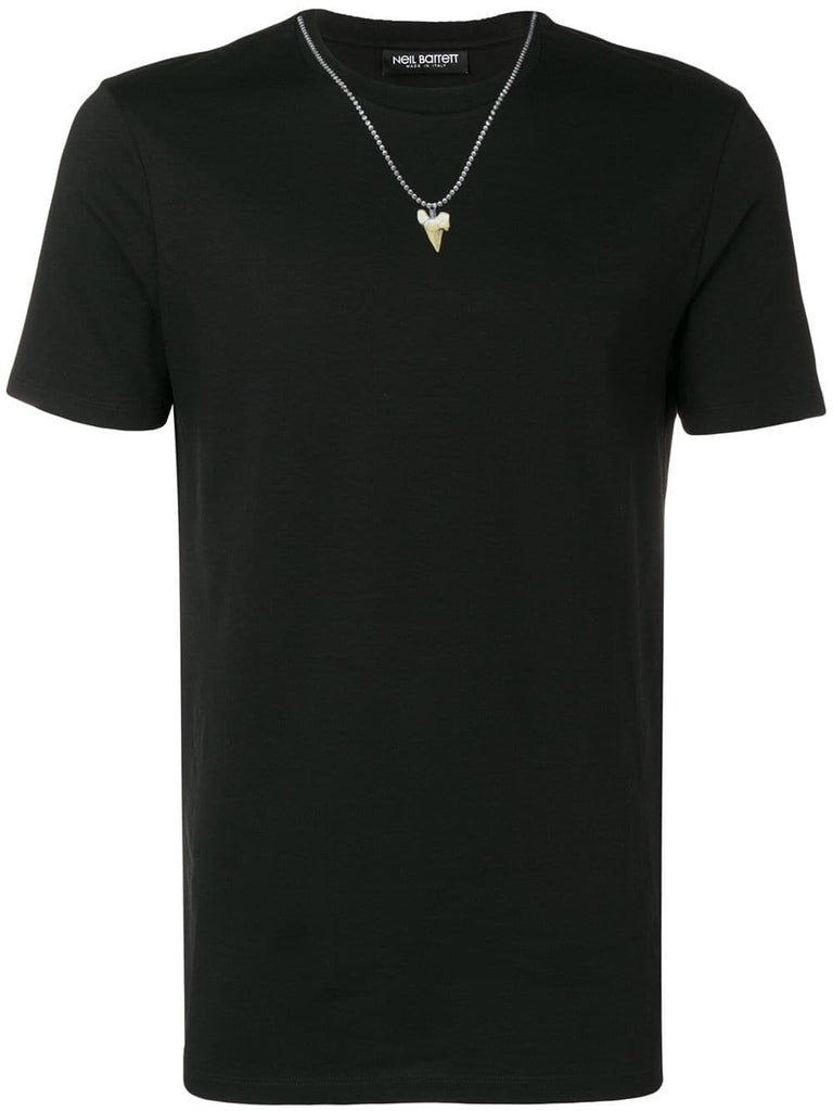 trompe l'oeil necklace T-shirt