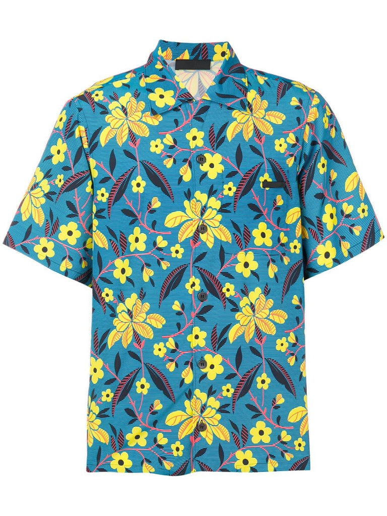 printed short sleeve shirt