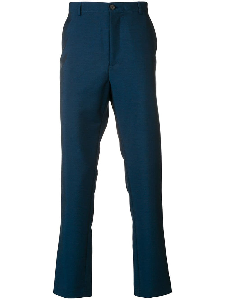 straight-leg trousers