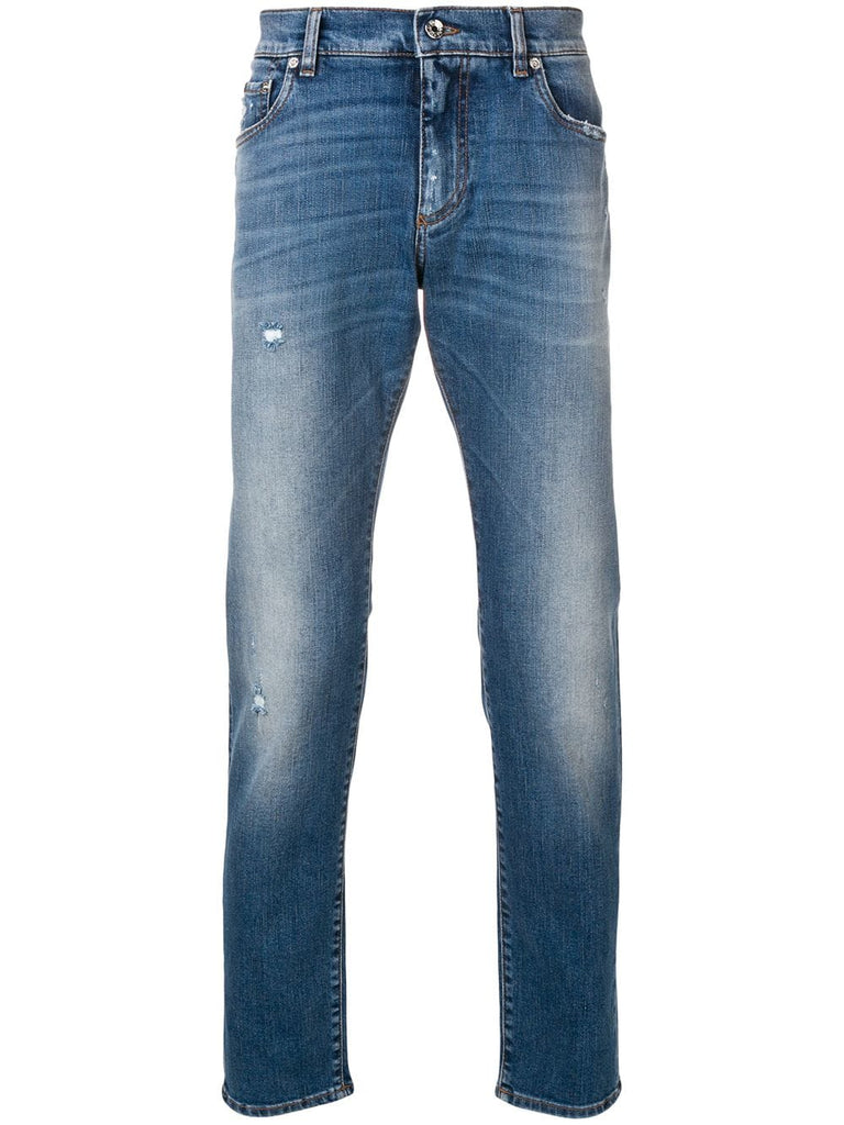 classic slim-fit jeans