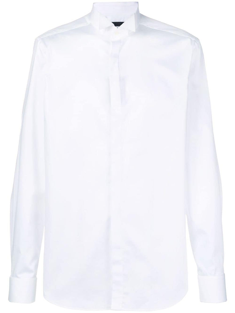 tuxedo collar shirt