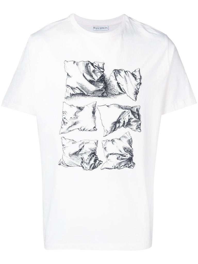 printed crew neck T-shirt